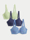 3pk Wired T-Shirt Bras